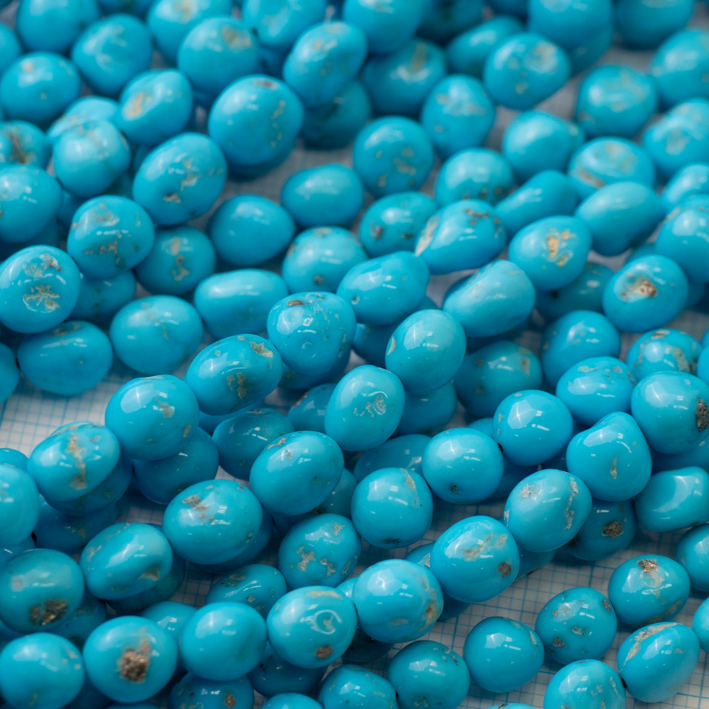 【希少】スリーピングビューティターコイズ ポテト大【N2402-A01】