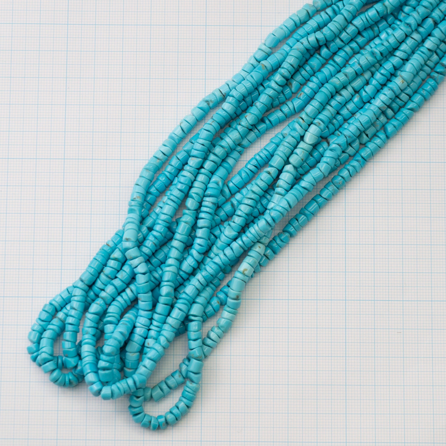 【希少】ソノランゴールドターコイズ(カンピトスターコイズ)ラフロンデル(メキシコ産)【N2402-A03】