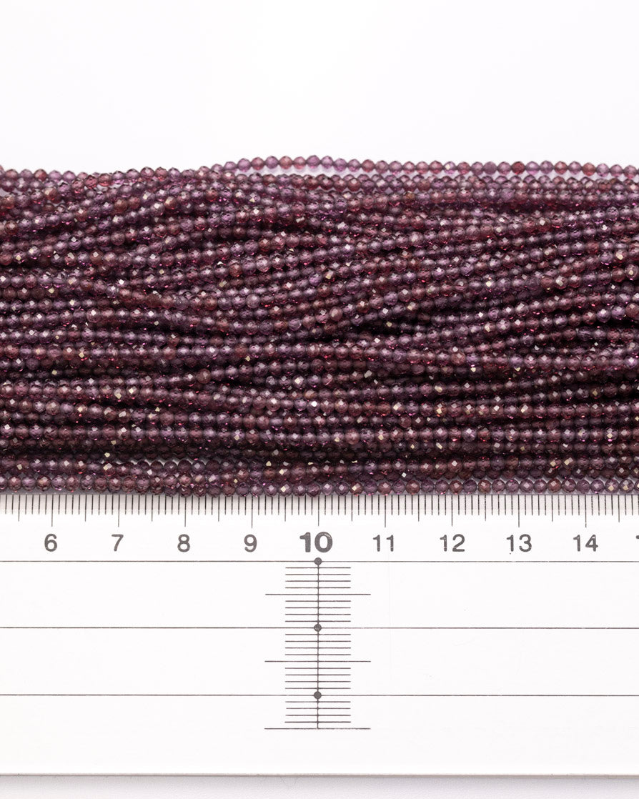 【1000】バイオレットガーネット ラウンドカット 2mm