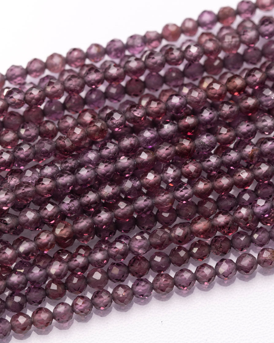 【1000】バイオレットガーネット ラウンドカット 2mm