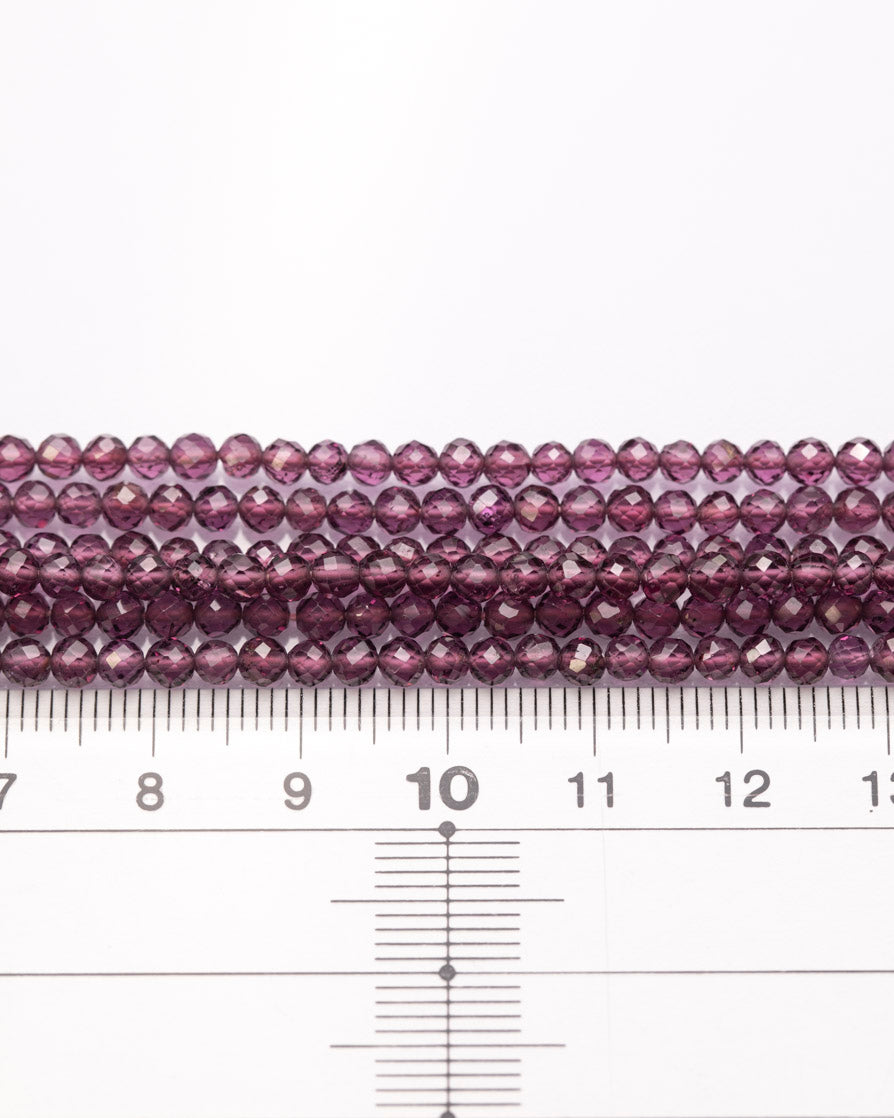 【1002】バイオレットガーネット ラウンドカット 3~3.3mm