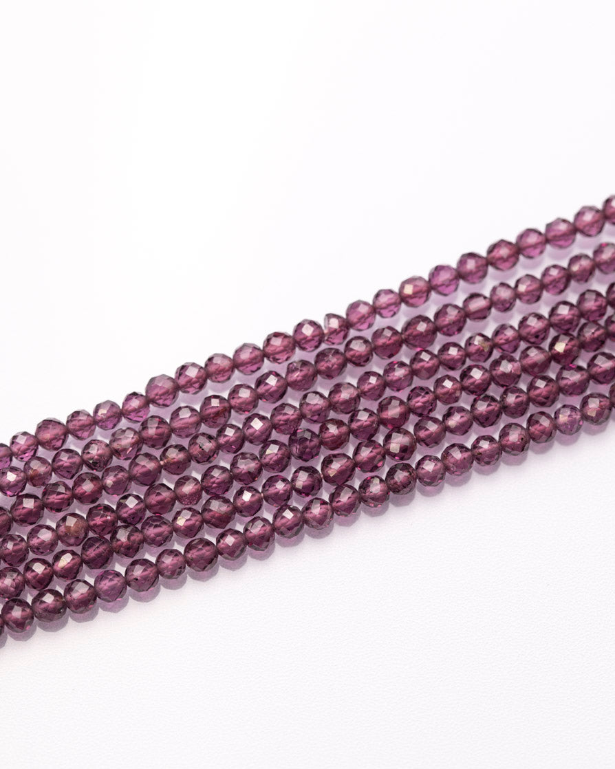 【1002】バイオレットガーネット ラウンドカット 3~3.3mm
