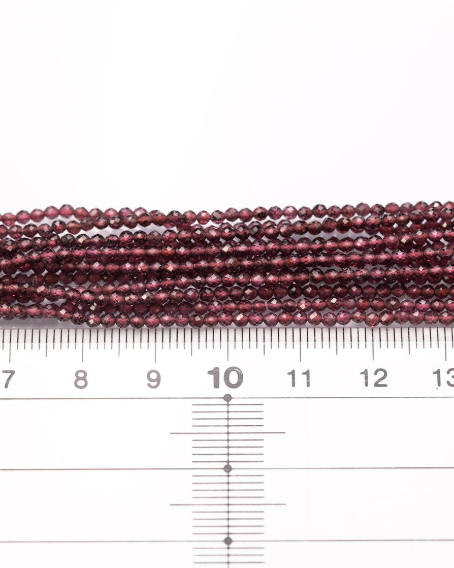 【1006】ロードライトガーネット ラウンドカット 2mm