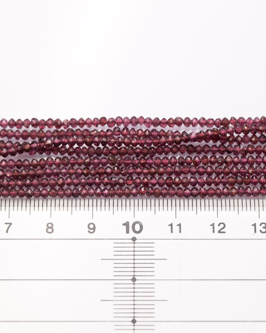 ロードライトガーネット ボタンカット 2.5mm【1012】