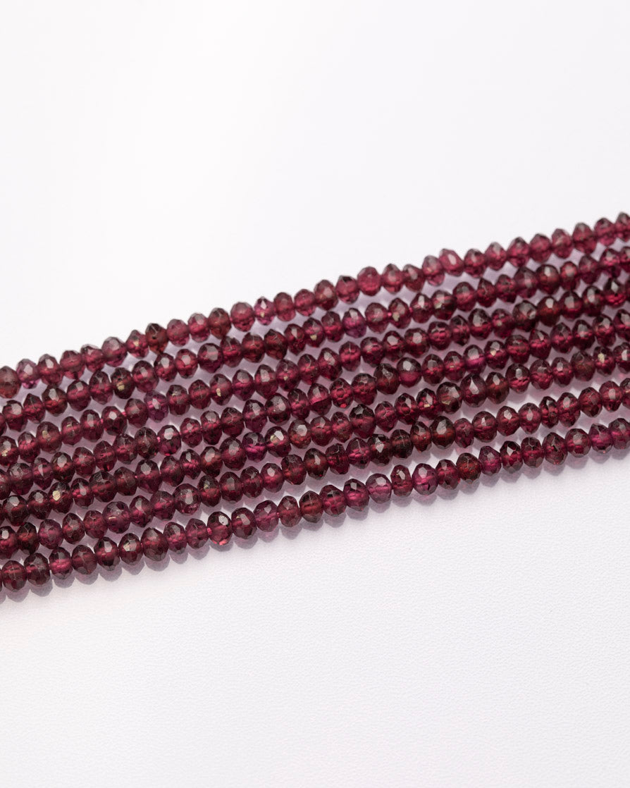 ロードライトガーネット ボタンカット 3mm【1013】