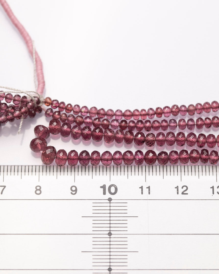 ロードライトガーネット ボタンカット 3~5mm【1016】