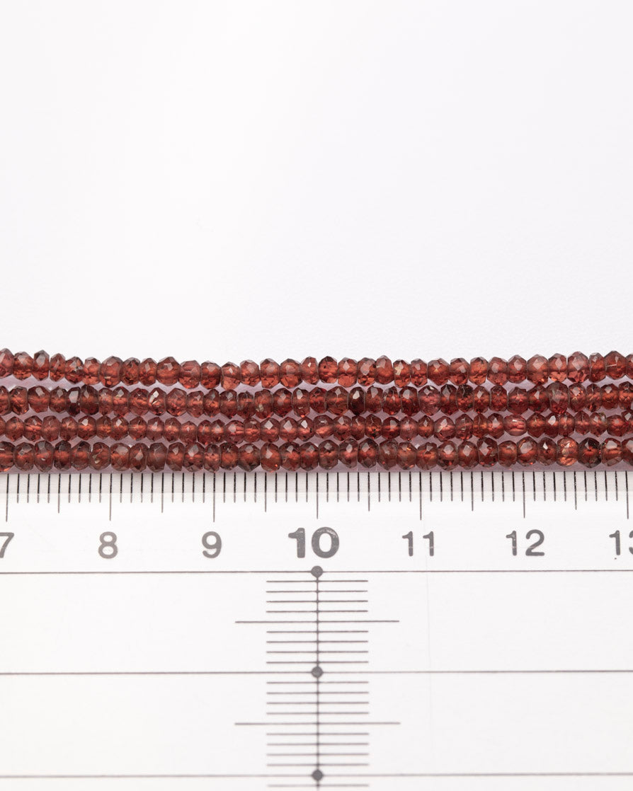 ガーネット ボタンカット 2.5mm~【1017】