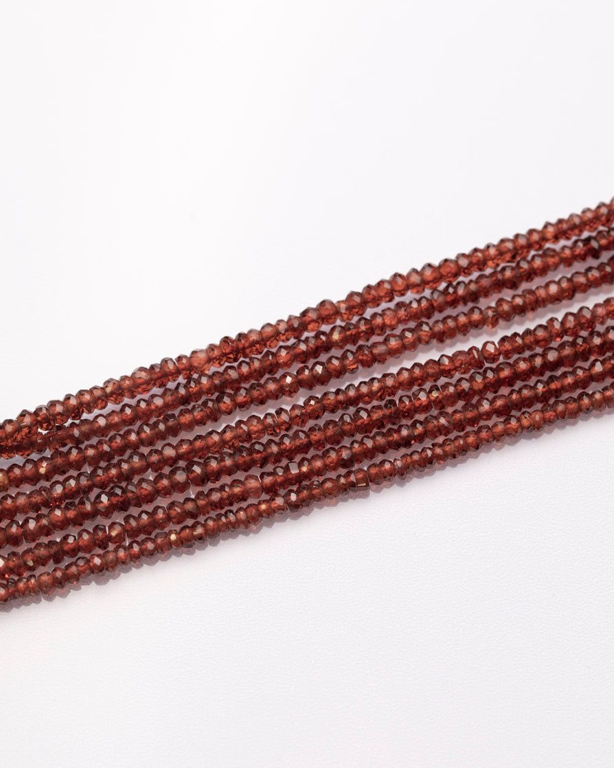 ガーネット ボタンカット 2.3mm【1018】
