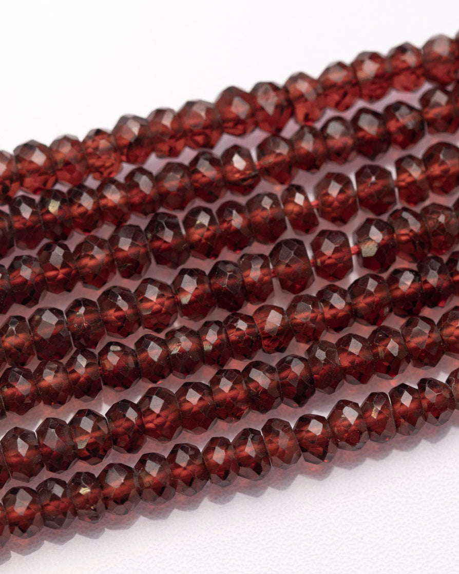 ガーネット ボタンカット 3.5mm【1020】