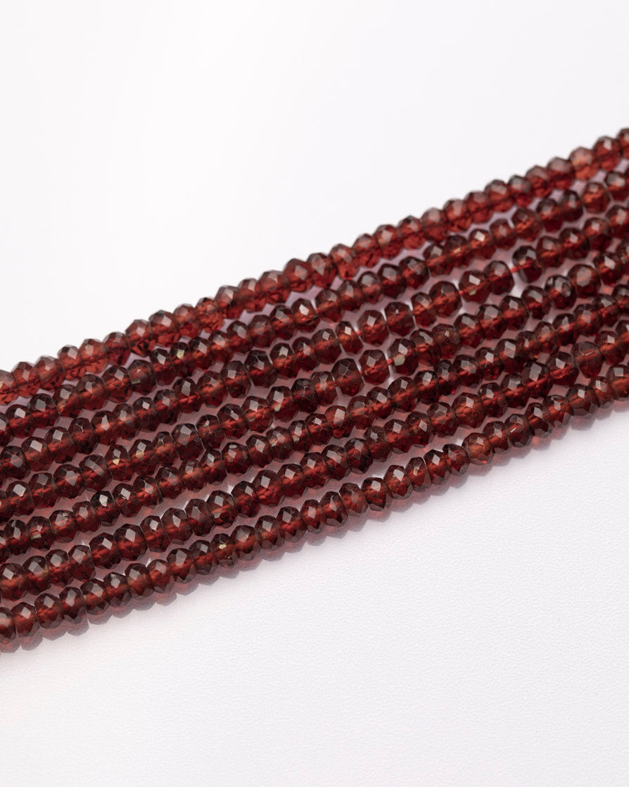 ガーネット ボタンカット 3.5mm【1020】