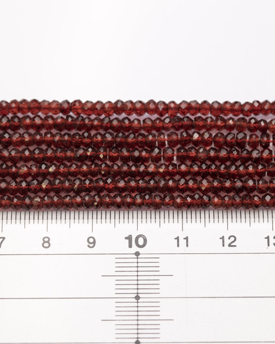 ガーネット ボタンカット 3.5mm【1020】