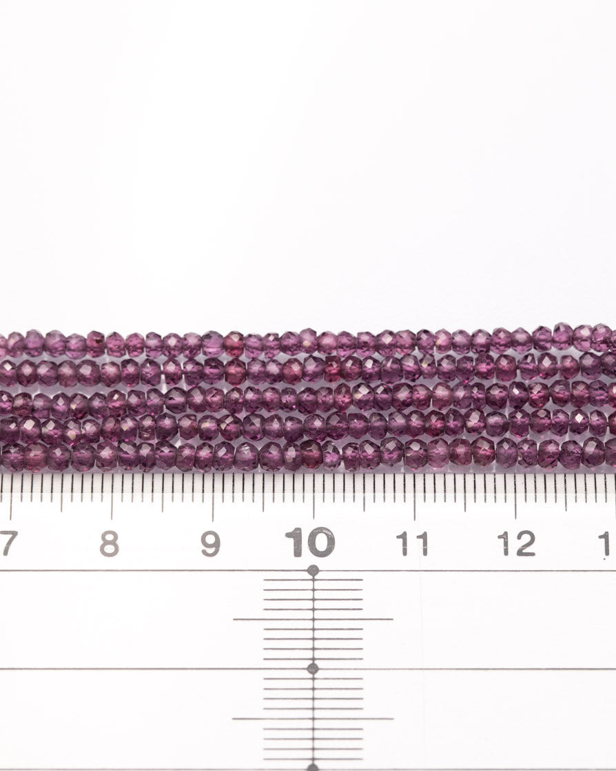 バイオレットガーネット ボタンカット 2.8mm【1022】