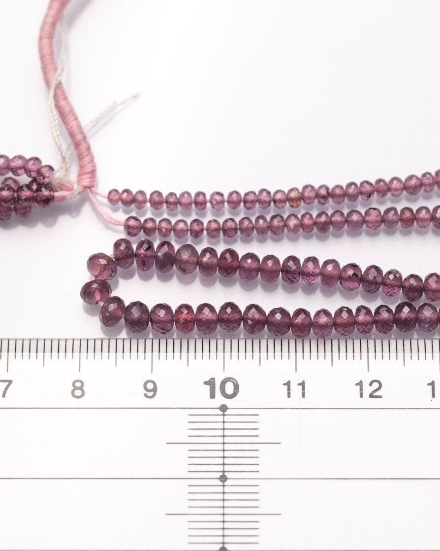 バイオレットガーネット ボタンカット 3.5~4.5mm【1024】