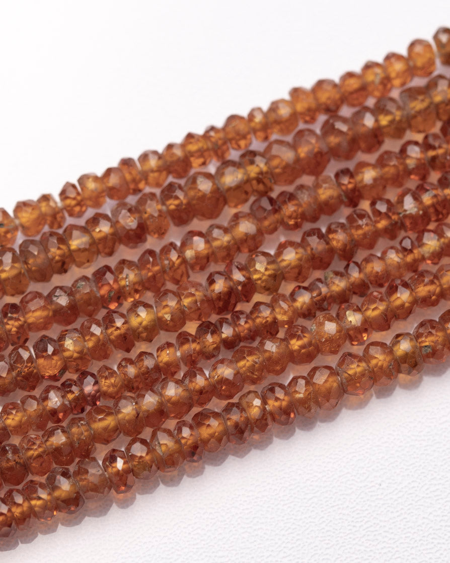 スペサタイトガーネット ボタンカット 3mm【1025】