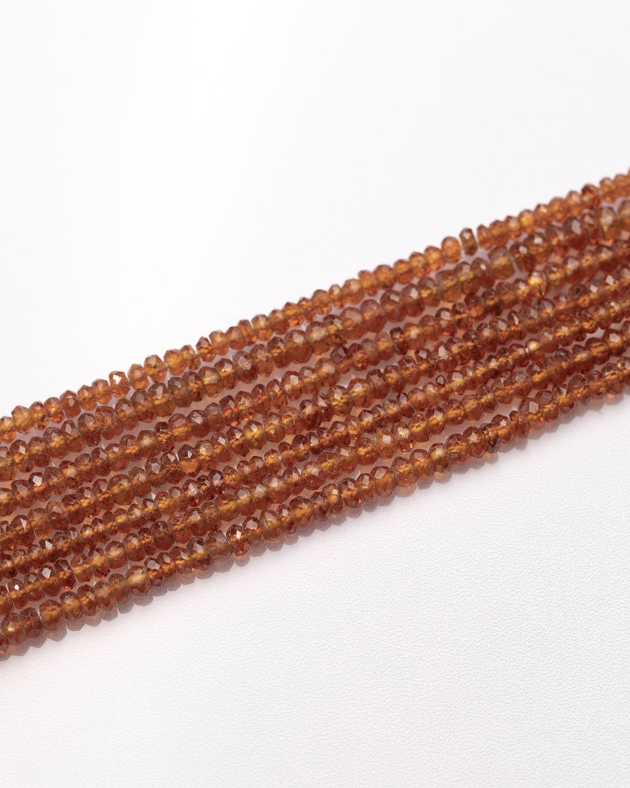 スペサタイトガーネット ボタンカット 3mm【1025】