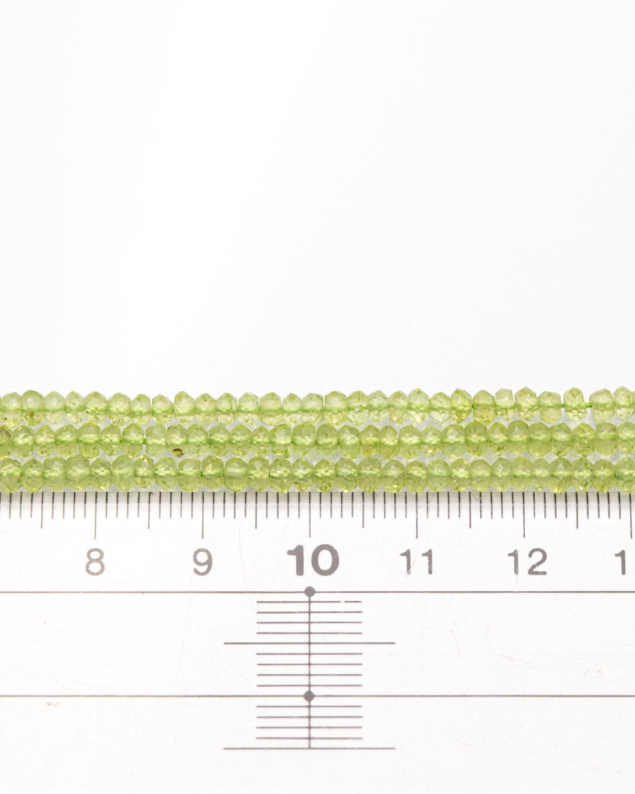 ペリドット ボタンカット 3mm(±1mm)【1053】