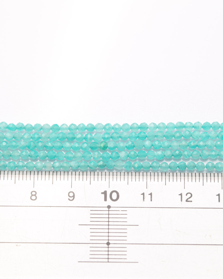 アマゾナイト ラウンドカット 2.5mm(±1mm)【1082】