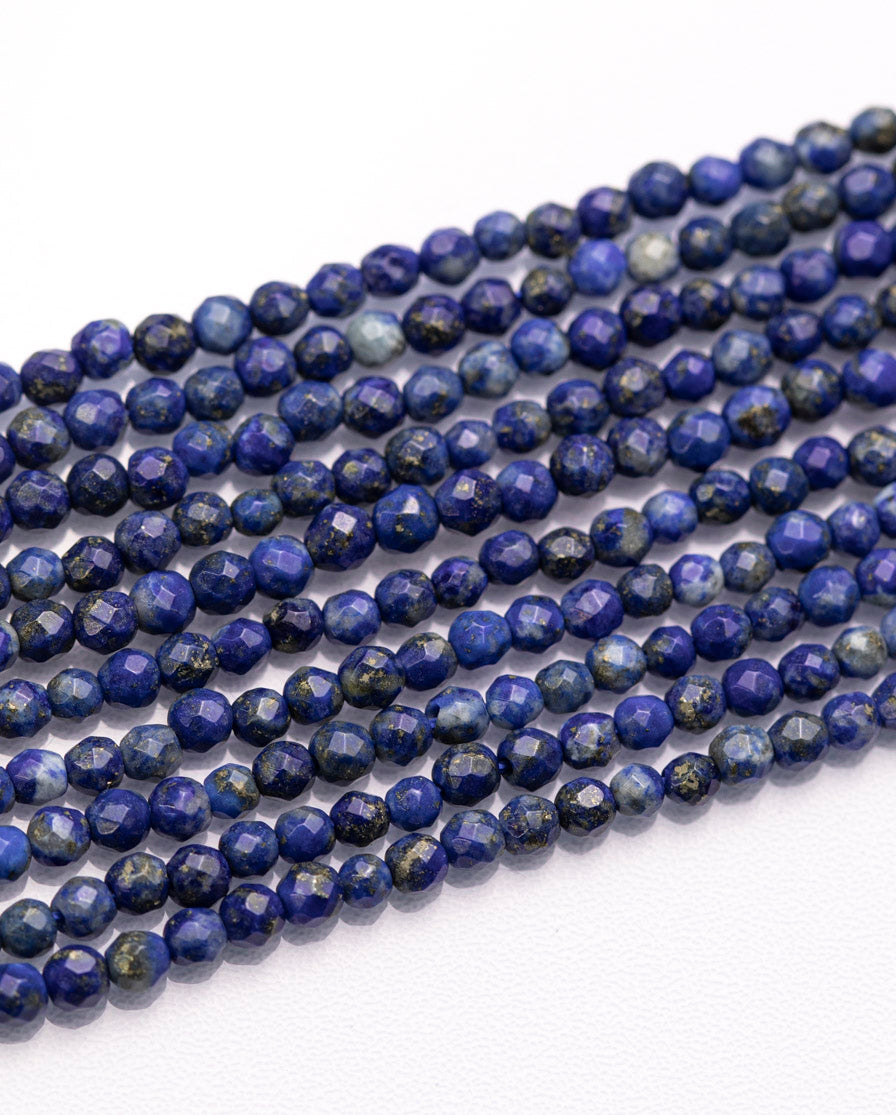 ラピスラズリ ラウンドカット 6mm(±1mm)【1088】