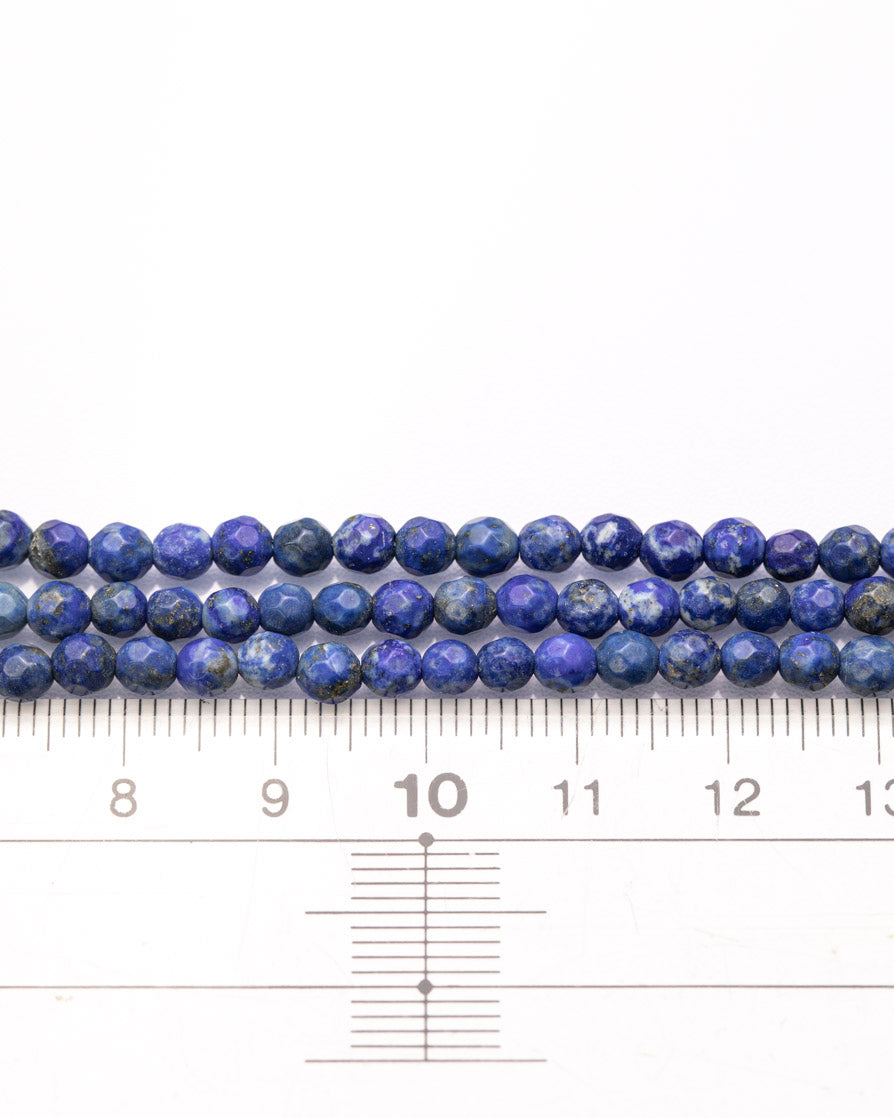 ラピスラズリ ラウンドカット 4mm(±1mm)【1089】