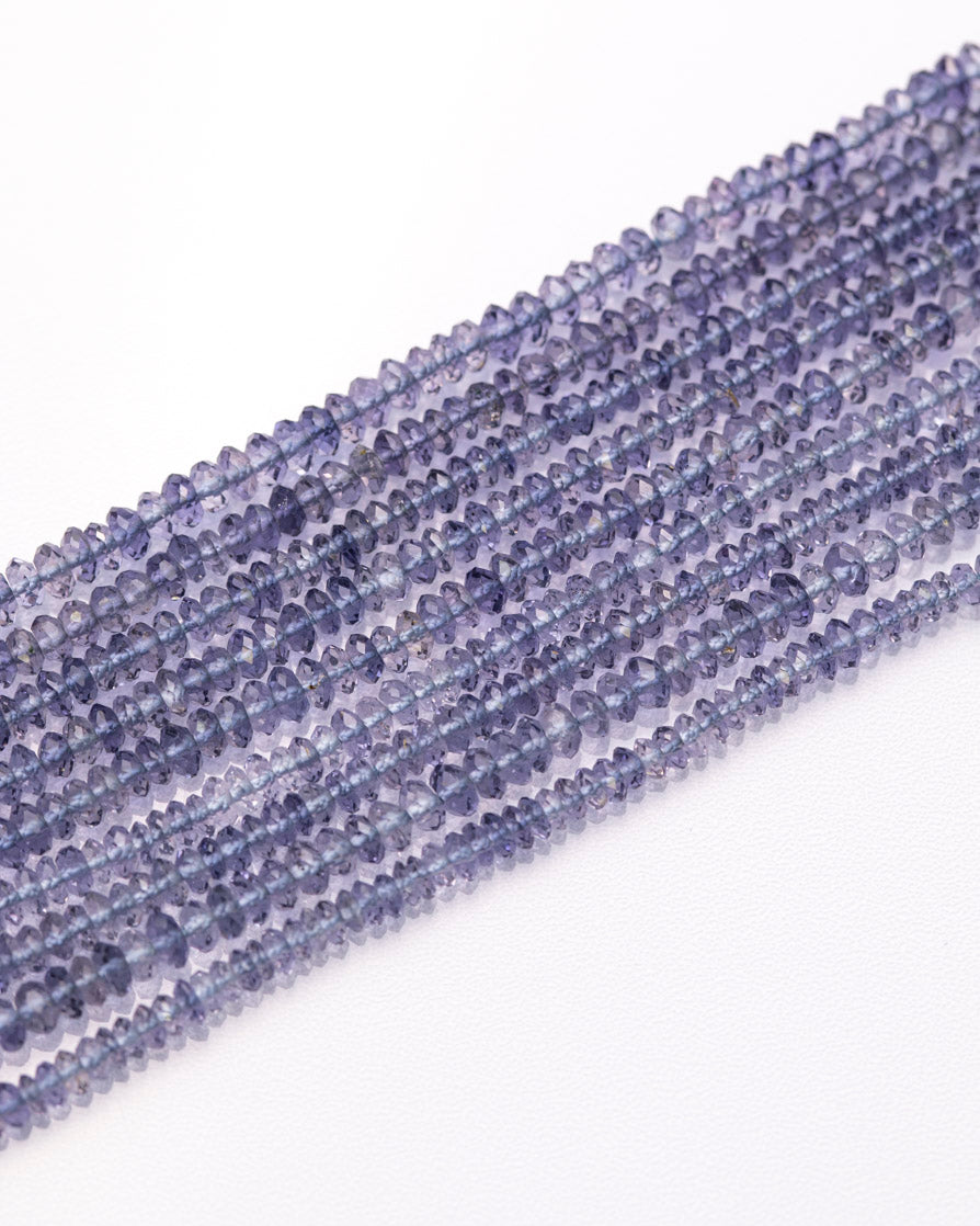 【1104】アイオライト ボタンカット 3mm(±1mm)