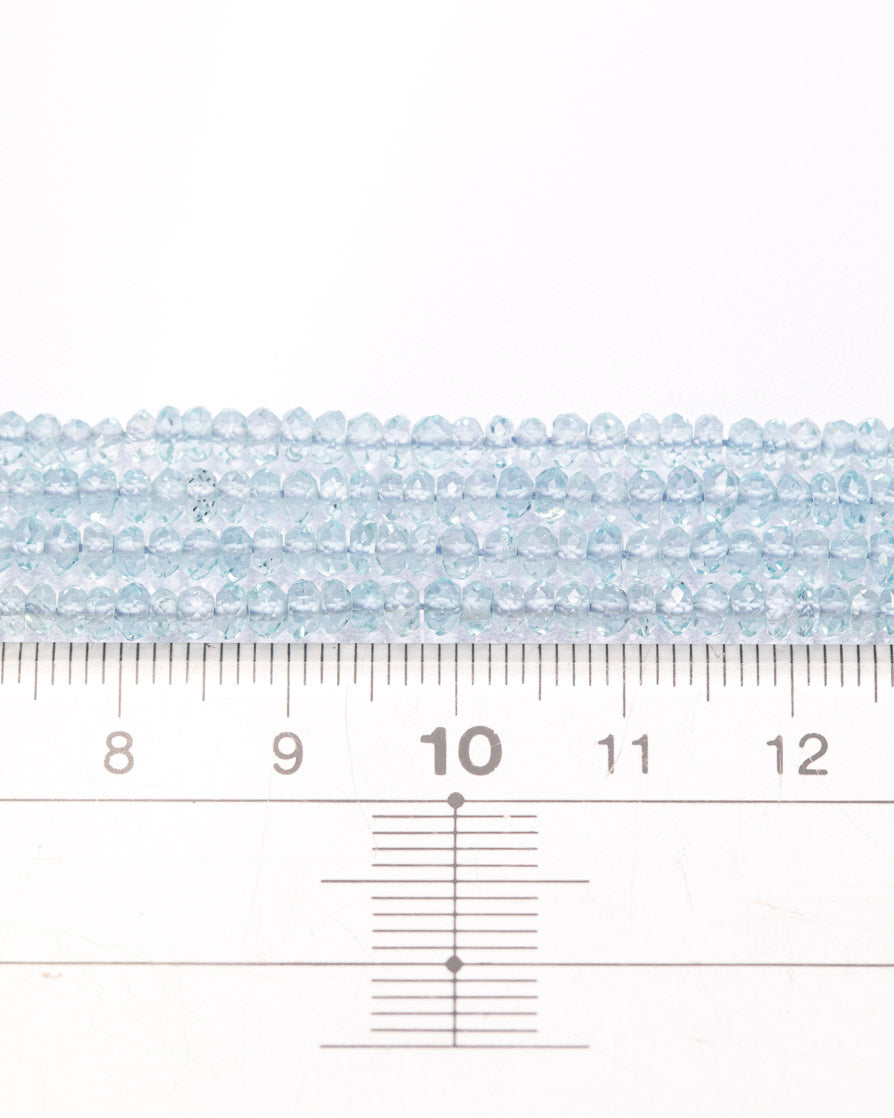 【1109】ブルートパーズ ボタンカット 3mm(±1mm)【1109】