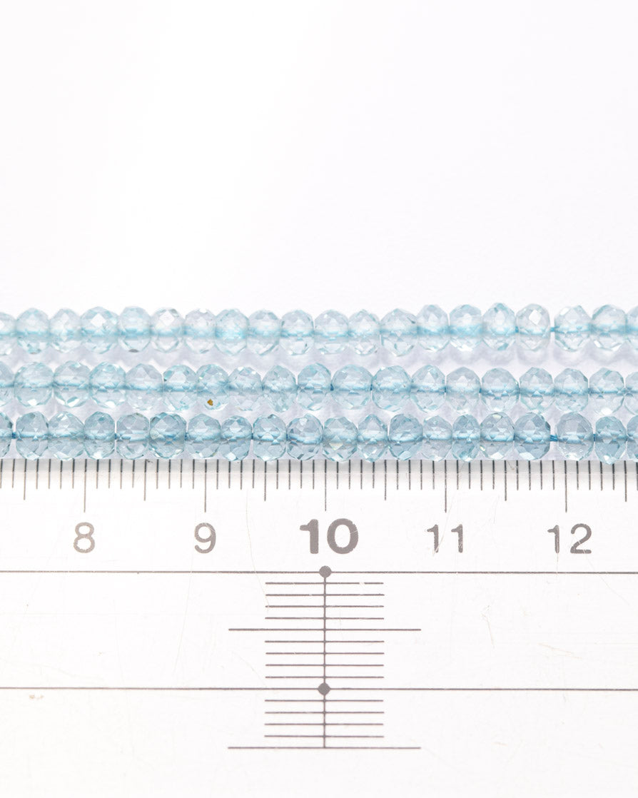 【1110】ブルートパーズ ボタンカット 4mm(±1mm)