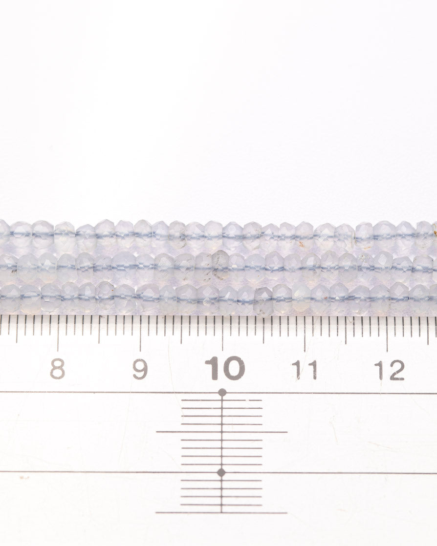 【1111】ブルーカルセドニー ボタンカット 3.5mm(±1mm)