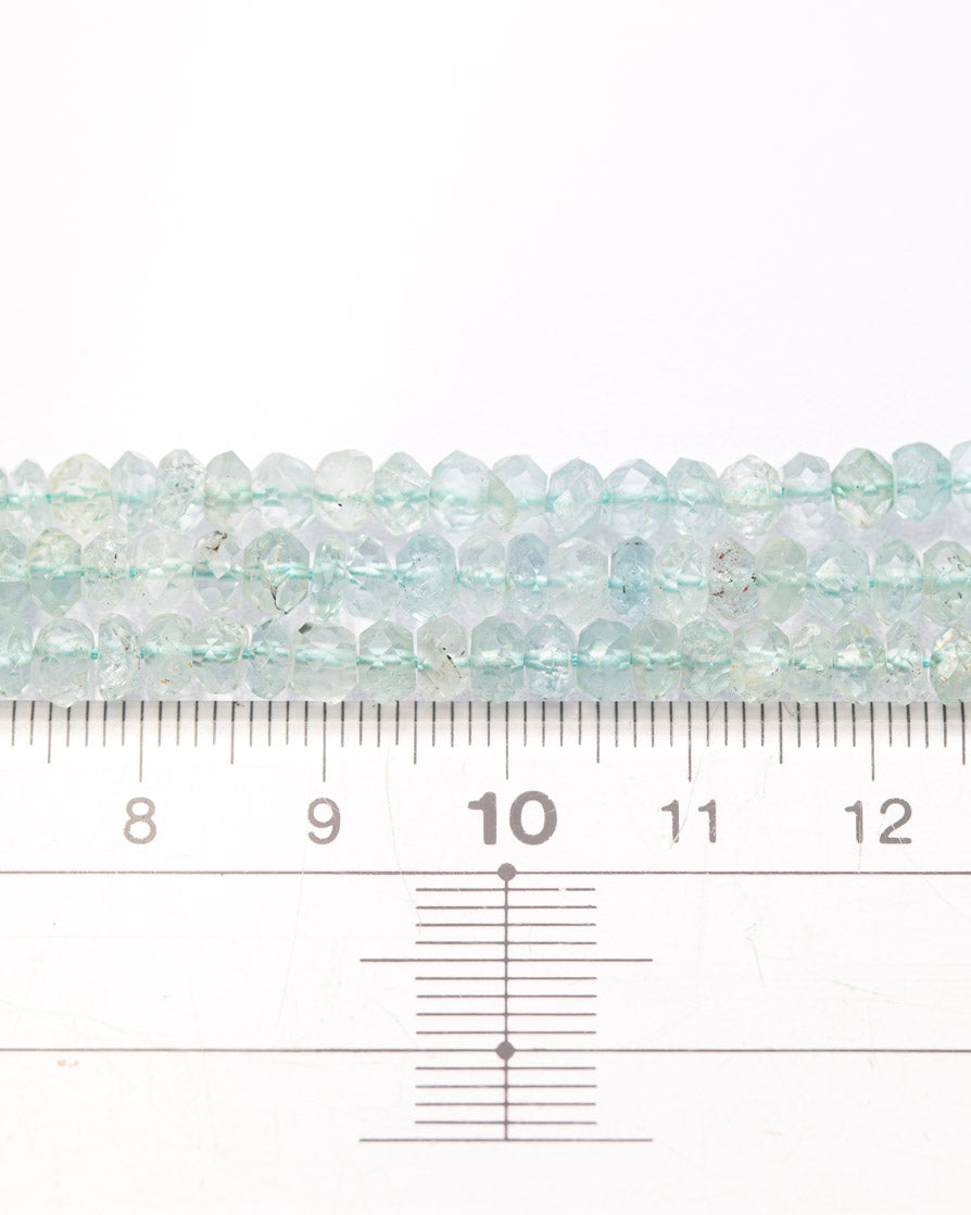 【1114】アクアマリン ボタンカット4.5mm(±1mm)