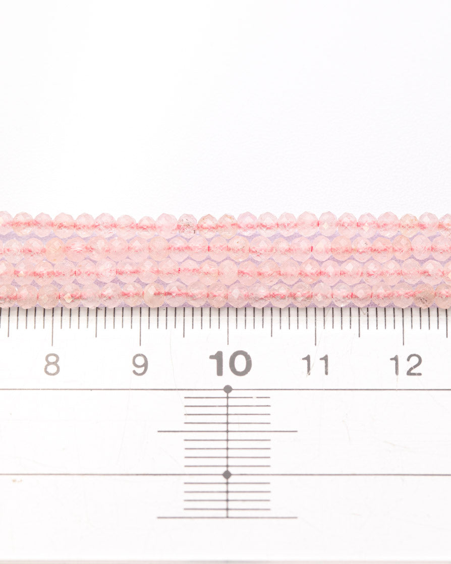 【1119】モルガナイト ラウンドカット 3mm(±1mm)