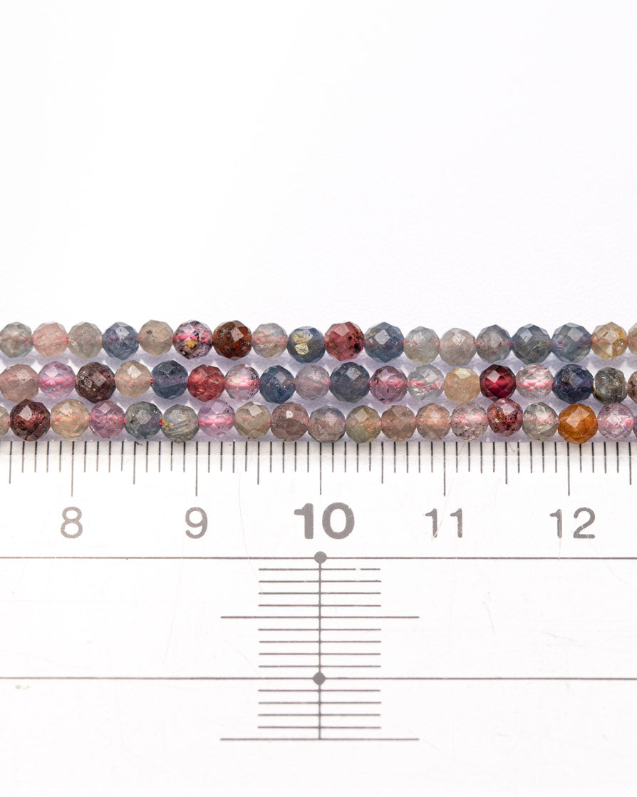 【1122】マルチカラーサファイア ラウンドカット 3mm(±1mm)