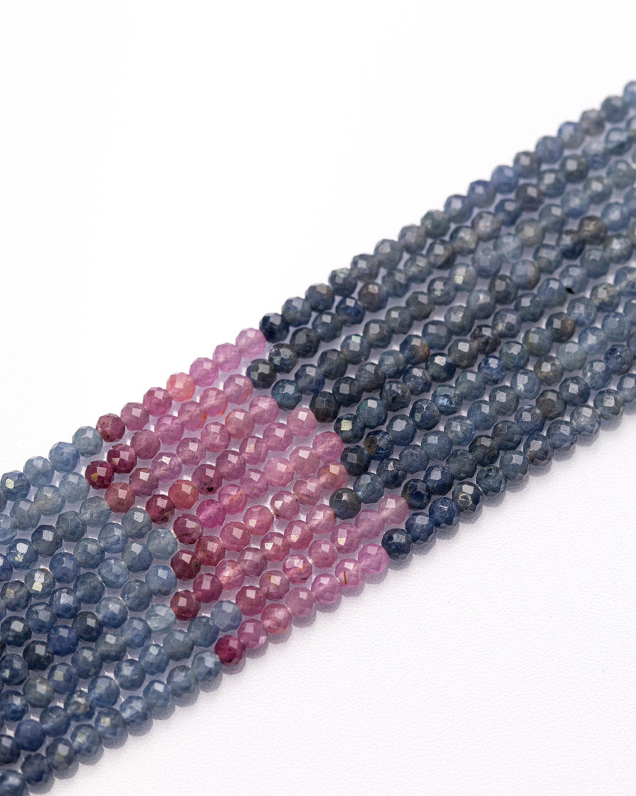 【1123】マルチカラーサファイア ルビー ラウンドカット 2.8mm(±1mm)