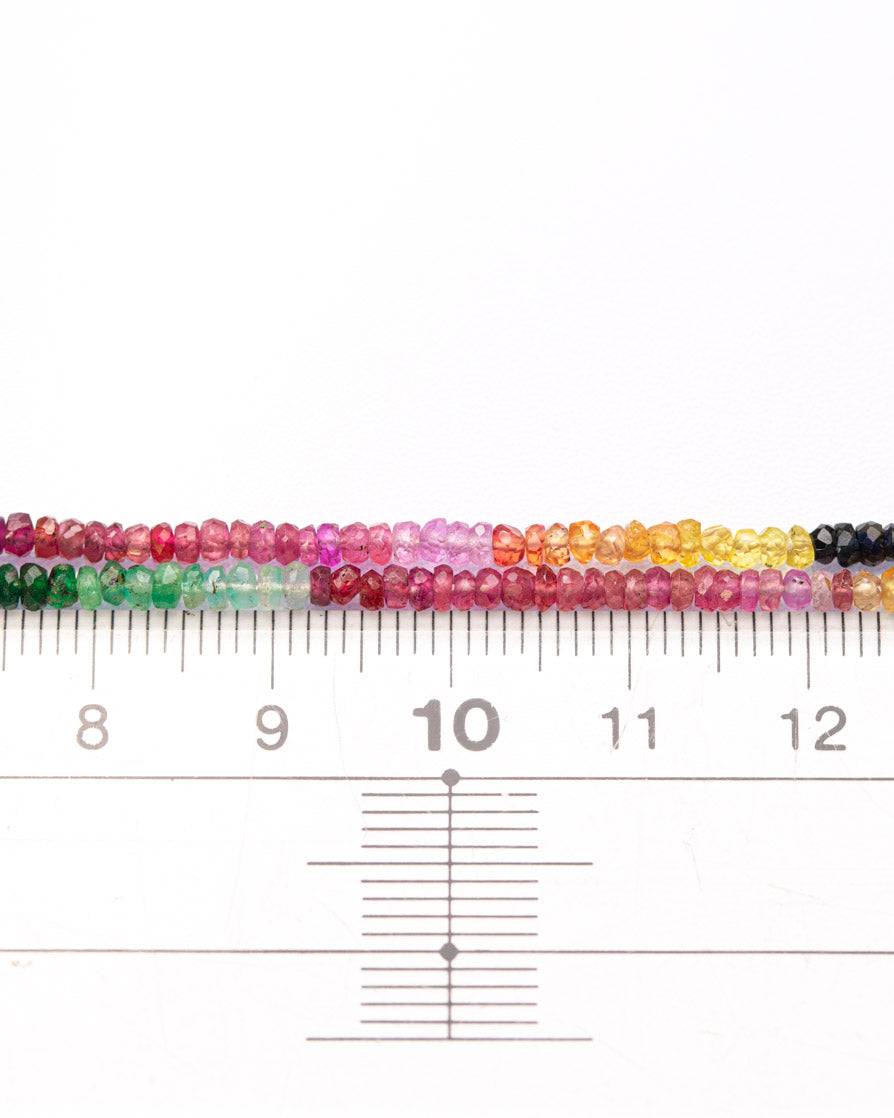 【1125】ルビー サファイア エメラルド ボタンカット 2.5mm(±1mm)