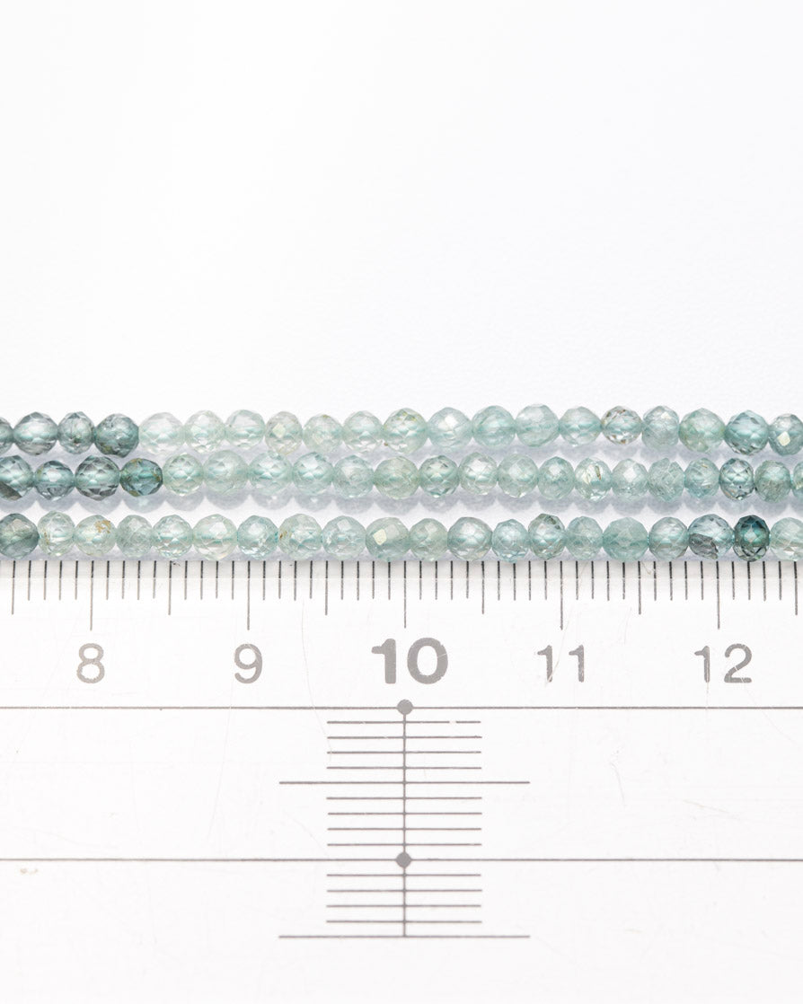 【1137】【1138】【1139】ブルージルコン ラウンドカット 2.5mm~3.2mm(±1mm)