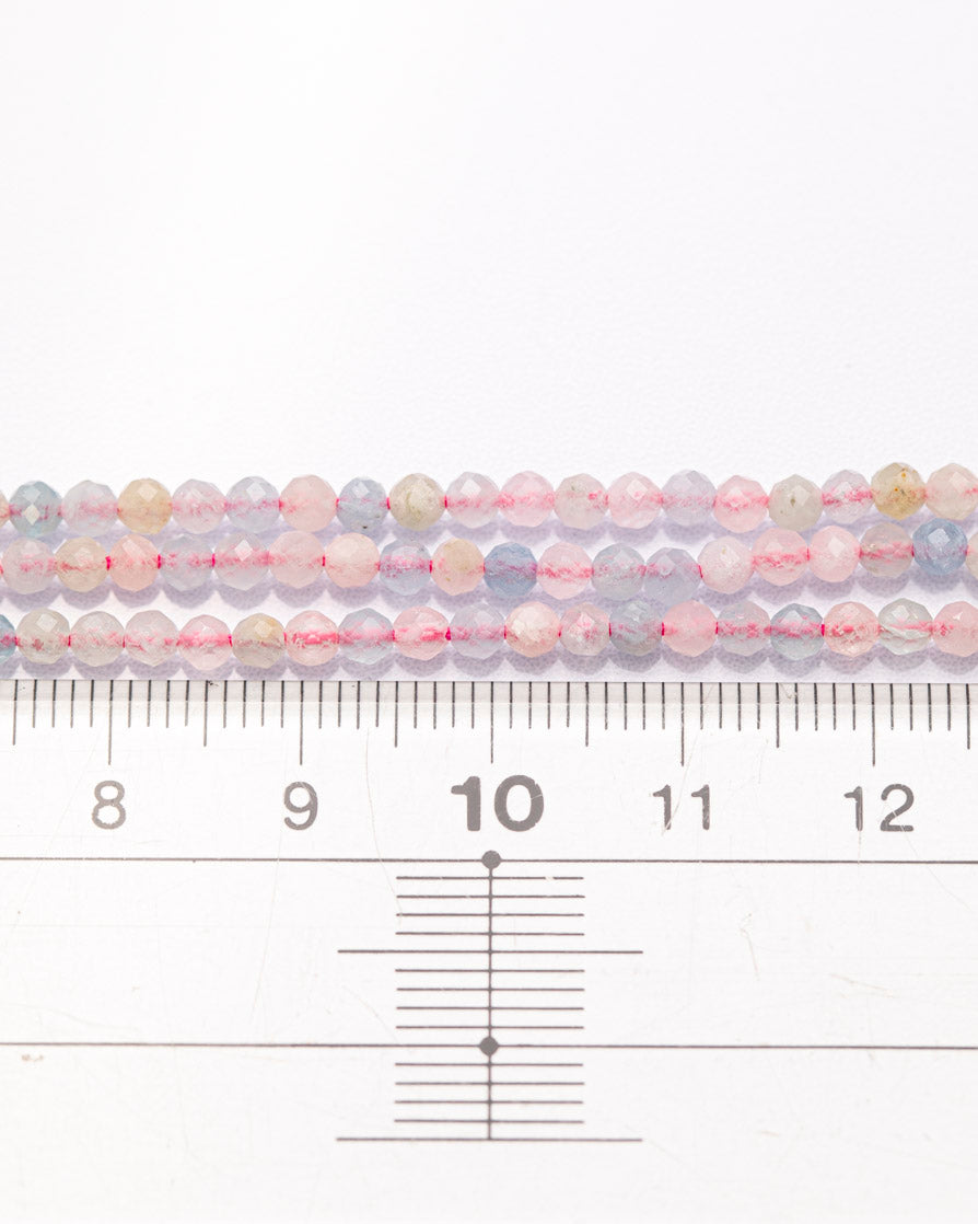 【1143】ミックスベリル ラウンドカット 3mm(±1mm)