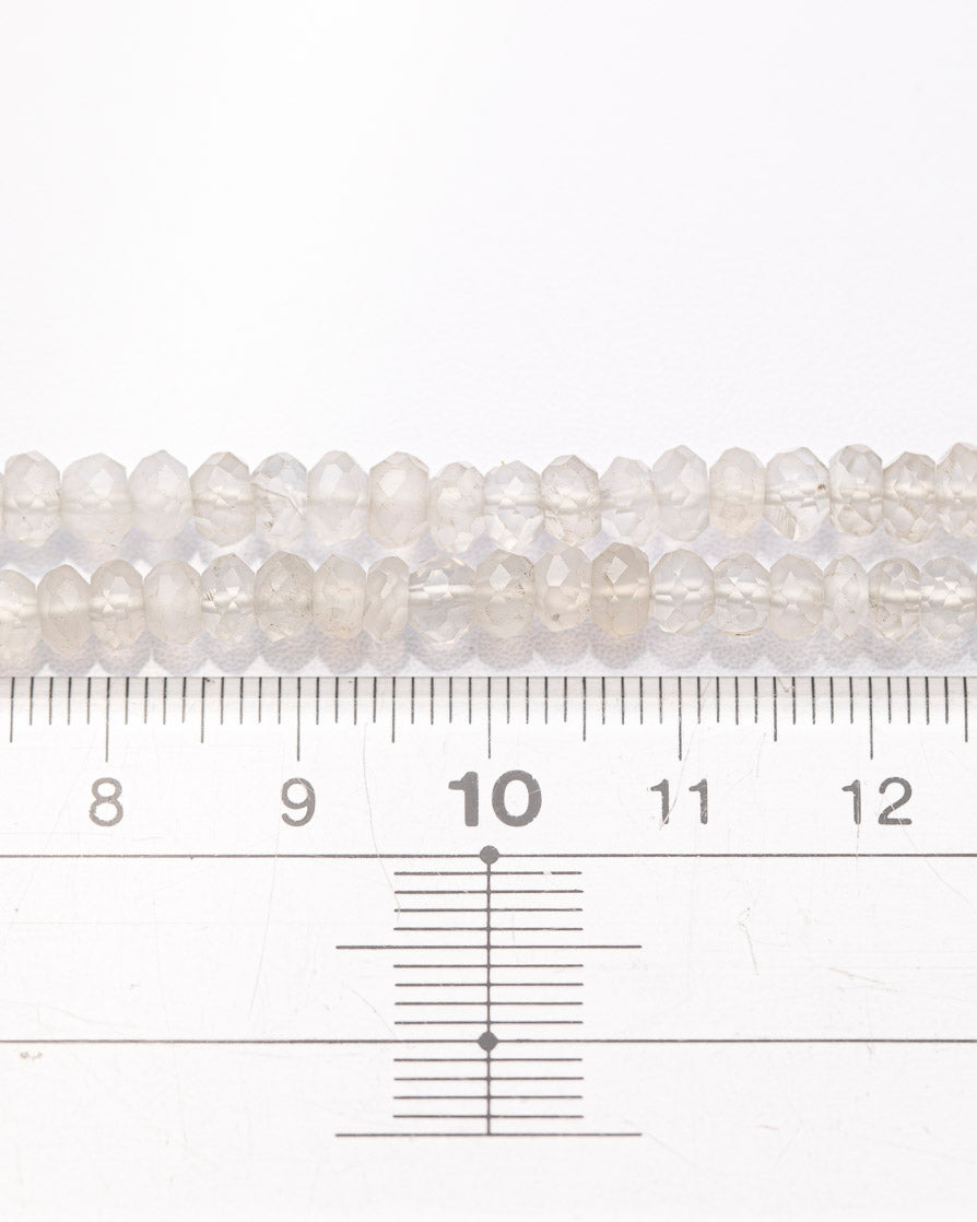 【1146】ムーンストーン ボタンカット 4.5mm(±1mm)