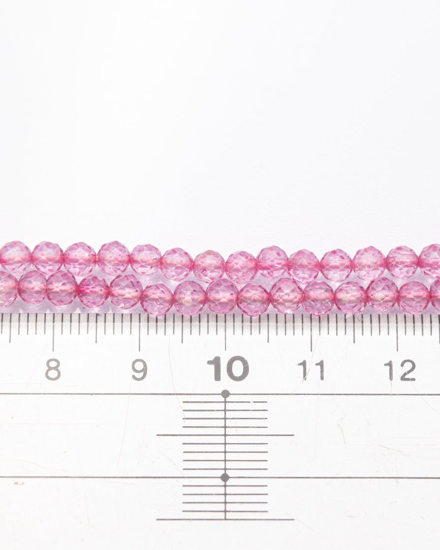 コーティングクリスタル ラウンドカット 4mm(±1mm)【1152】