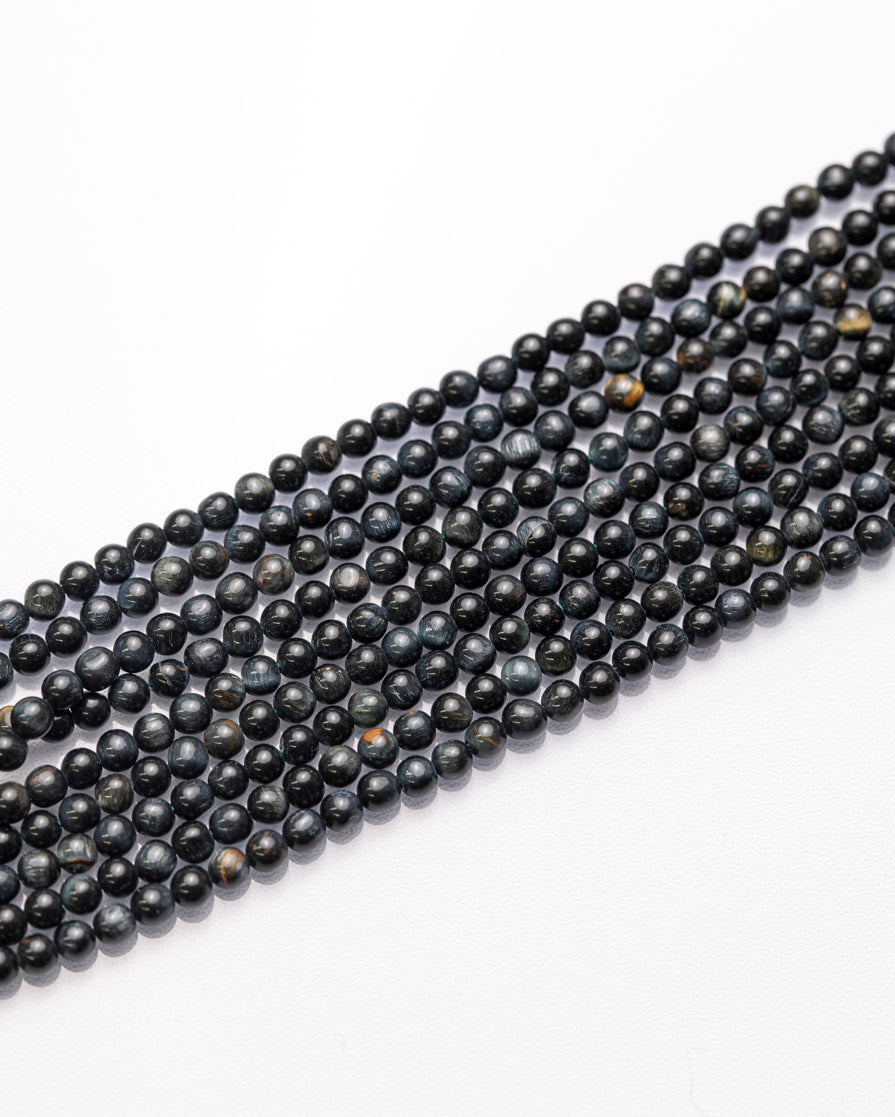 オブシディアン ラウンドプレーン 3mm(±1mm)【1174】