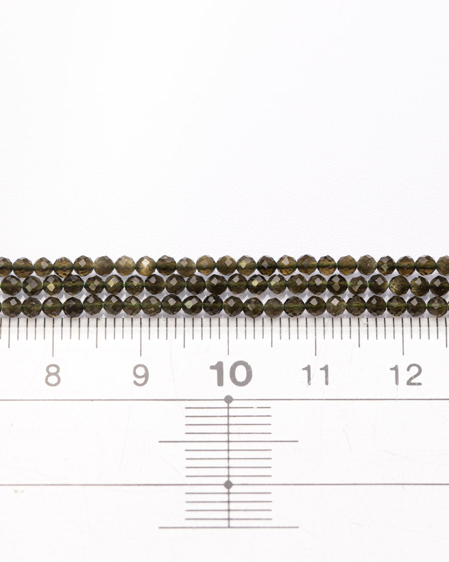 オブシディアン ラウンドカット 2.3mm(±1mm)【1175】