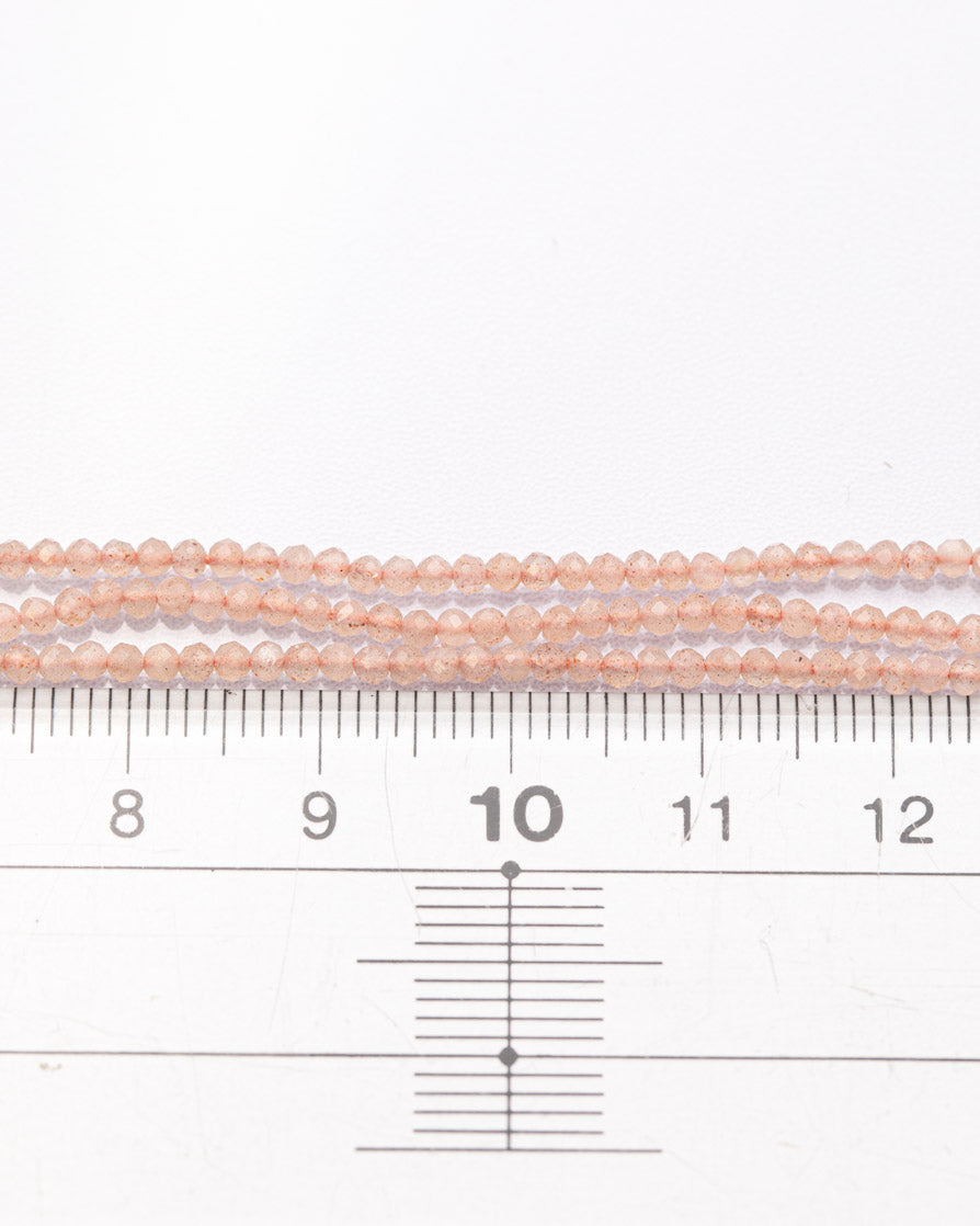 サンストーン ラウンドカット 2mm(±1mm)【1180】