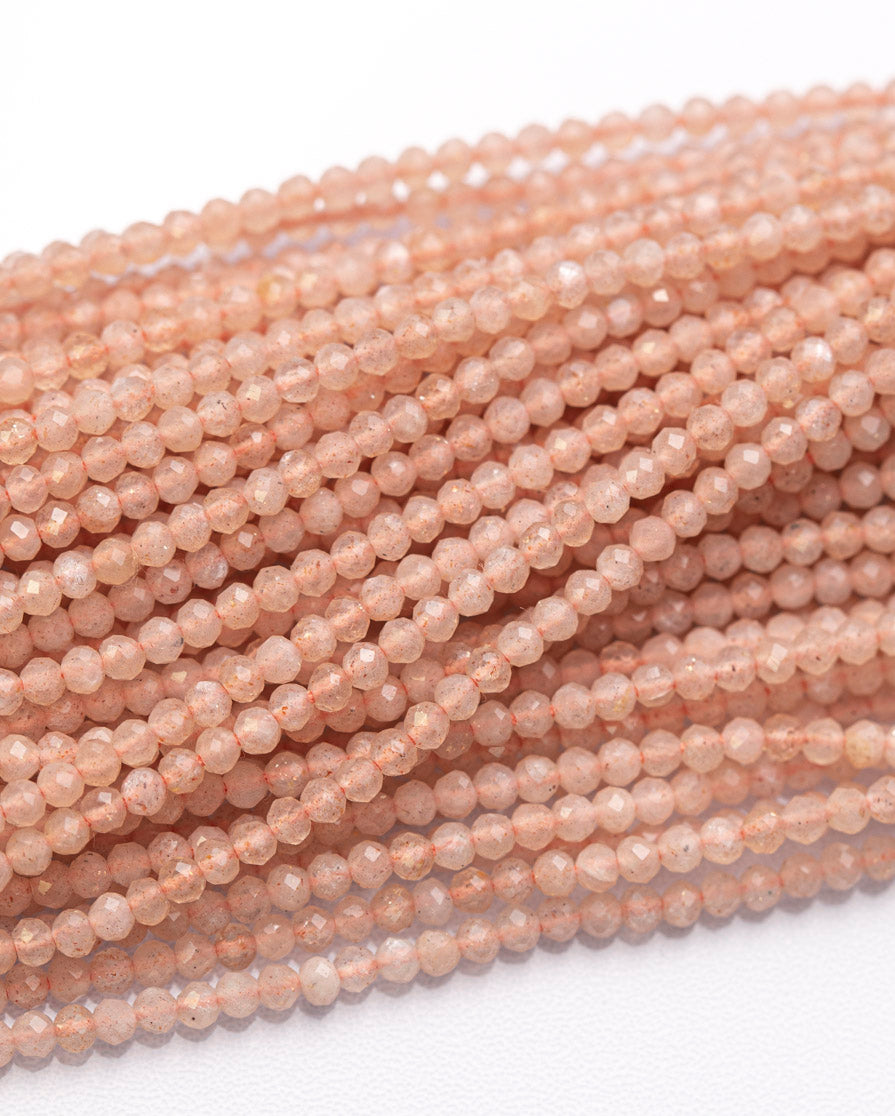 サンストーン ラウンドカット 2mm(±1mm)【1180】