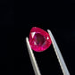 ルビー| 5.8mm × 5mmx 2.5mm
0.63CT