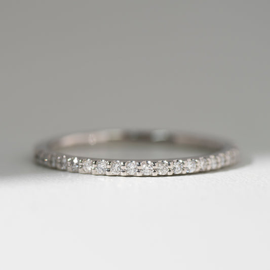 ハーフエタニティリング留め（S） 1.2×21pcs（0.13ct）HERRR10981