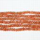 【250027】サンストーンボタンカット2~6mm x 6~7.5mm（1連19cm）
