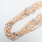 【250086】天然色！淡水パールバロック約9~10mm×8~9.5mm（1連40cm）