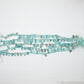 【アメリカ産】ターコイズ ファンシースライス タンブルファセット〔N2402-52〕
