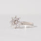 RDR430001ラウンド枠0.3ct（4.3mm） 取り巻き2.5mm=8pcs