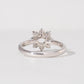 RDR430001ラウンド枠0.3ct（4.3mm） 取り巻き2.5mm=8pcs