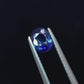 ブルーサファイア　UV蛍光あり| 6.2mm × 5mmx 2.9mm
0.78CT