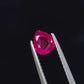 ルビー| 5.8mm × 5mmx 2.5mm
0.63CT