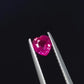 ルビー（ハートシェイプ）| 4.8mm × 4.5mmx 2.4mm0.45CT 商品番号R03